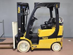 Glc050vxneaeq084 2019 Yale Lpg Quad Mast 5000 Lb Cushion Forklift Hyster