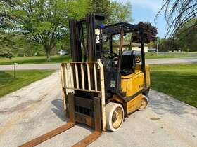 Glc060tenuae083 Yale 6 000# Forklift Used Late 1990s Good Condition Nice