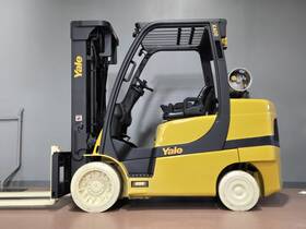 Glc080vxbgse088 2006 Yale Lpg 3 Stage Mast 8000 Lb Cushion Forklift Hyster