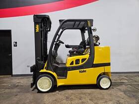 Glc120vx 2019 Yale 3 Stage 12000lb Cushion Lpg Forklift Stk 13838