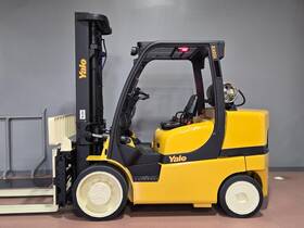 Glc155vxngjv107 2015 Yale Lpg 2 Stage Mast 15500 Lb Cushion Forklift Hyster
