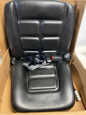 Yy01 Global Industrial Universal Adjustable Forklift Seat With Suspension Black