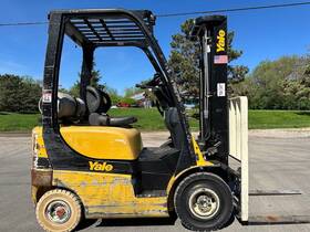 Glp030vx 2015 Yale Veracitor 3000lb Capacity Pneumatic Forklift Compact