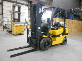 Glp050mxneae090 2017 Yale Model Glp050mx 5 000# 5000# Lpg Solid Pneumatic Tired Forklift