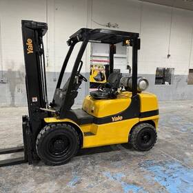 Glp060mx 2020 Yale 6000lbs Used Forklift Triple Mast Sideshift 1314 Hours