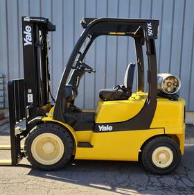 Glpo50vxegse086 2006 Yale Forklift Glpo50vx 5 000lbs Capacity
