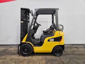 14665 Gp15n 2019 Caterpillar 3000lb Pneuamtic Lpg Forklift Stk