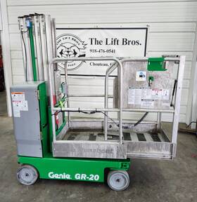 Gr16 2016 Genie Gr15 16ft Electric Vertical Mast Lift Manlift Aerial Skyjack Jlg #4015
