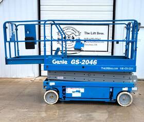 Gs-2046 Genie 20ft Electric Scissor Lift Manlift Aerial Skyjack Jlg