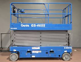 Gs-4655 2020 Genie Electric 770 Lb Scissor Lift 46 Ft Manlift Low Hours Skyjack