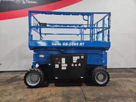 Gs2669rt 2015 Genie Pneumatic Dual Fuel Scissor Lift Stk 13941