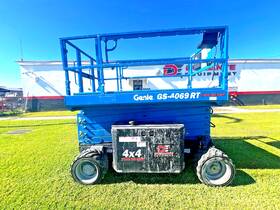 Gs4069rt 2019 Genie - 40 Ft. Rough Terrain Scissor Lift 4x4 Diesel 956 Hours