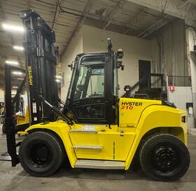 H210hd2 2021 Hyster 21000 Lb 2 Stage Mast Enclosed Cab With Heat 2241 Hours