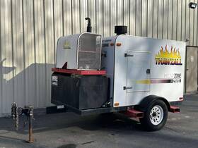 H250sl 2012 Thawzall Heatzone Ground Heater With Generator Concrete Curing Heat