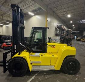 H360hd2 2020 Hyster 36000 Lb 2 Stage Mast Enclosed Cab With Heat 2243 Hours