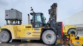 11180 H700 2014 Hyster 70000 Lb 2 Stage Mast Cab With Heat And A/c Hours