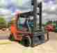 H70d-03 Linde 2007 Pneumatic 15 000lb Diesel Dual Tire Forklift Lift Truck