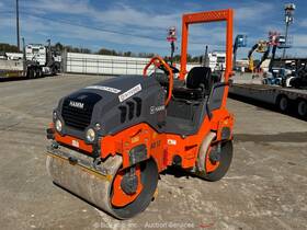 Hd12vv 2022 Hamm 48 Inch Double Drum Vibratory Ride On Roller Compactor Bidadoo