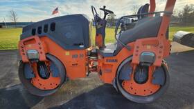 Hd14vv 2013 Hamm Smooth Roller Compactor 1358 Hrs Excellent Condition W Records