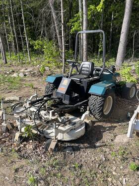 Hd36 Diesel Slope Mower 72 Deck Hydraulic 4 Wheel Drive Lawn