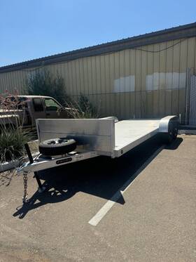 Hdcar82x20-ta 2022 Primo 82 Inch X 20ft Aluminum Car Hauler Race Trailer Dove Tail