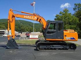 He130lce He130lc Halla 130 Excavator Track Hose Nice Machine - Look