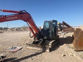 Hitachi Zx85usb-5n 2015 Excavator 4 433 Hrs Erops Heat/ac Stock#343278