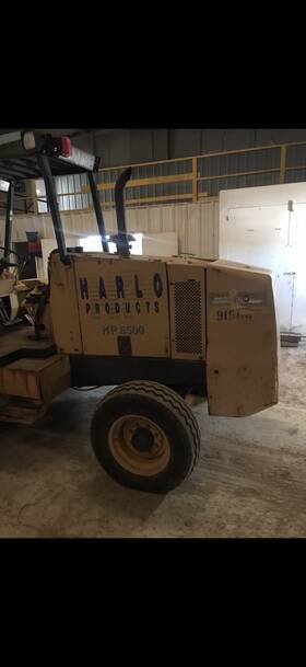Hp-6500 Harlo Hp 6500 Diesel Rough Terrain Forklift Lb Pneumatic Tires