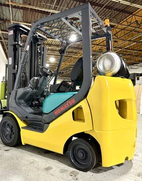 Class2 Ht-16 Forklift Komatsu Fg25s. 42 Inch Forks. Side Shift. Cap. 4650 Lb. Only 1165 H