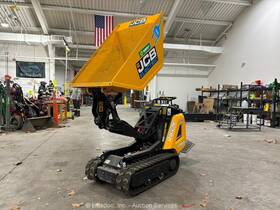Htd5-e 2022 Jcb Electric Dumpster Stand-on Track Dump Cart 48v Bidadoo