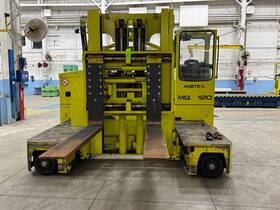 Mq-120 Hubtex Mq120 Series 25k Capacity Electric Side Loader With New Battery