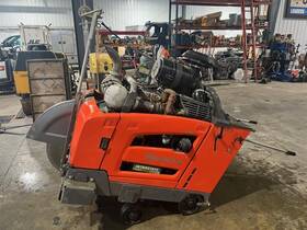 Fs7000d Husqvarna 2023 Walk Behind Concrete Saw 329 Hours Stock#343220