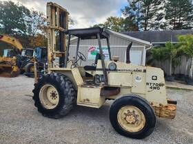 Rt708f Ingersoll-rand 1991 4x4 Rough Terrain Forklift 3 095 Hours