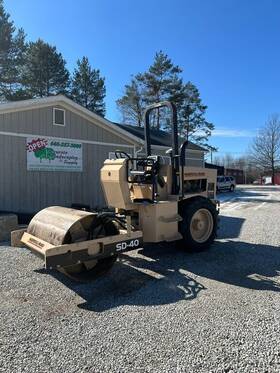 Sd40d Ingersoll-rand 2004 Smooth Drum Vibratory Compactor/roller 2 087 Hours