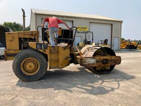 W602bpdb Ingersoll-rand 1986 Sp48dd 66 Inch Smooth Drum Roller 2700 Hours Cummins Diesel