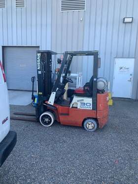 J01a15pv Nissan Optimum 30 Fork Lift