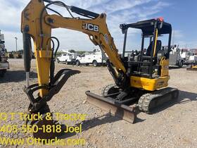 Jcb 35z-1 2021 Mini Ex Excavator Track Hoe Hyd Thumb 518 Hrs Used