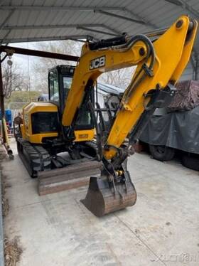 342751 Jcb 55z-1 2020 Excavator 48hp 1 070 Hours Erops Heat/ac Stock#342751