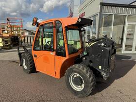 Jlg-518-compact-telehandler 2015 Jlg G5-18 Compact Telehandler Forklift Cab With Ac 5500# Cap 18ft Genie Iowa