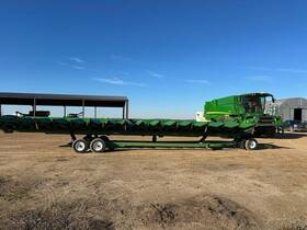616c John Deere 2018 Crop Row Header 16 30 Inch With Trailer
