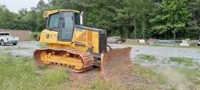 John Deere 700k 2015 Lgp Crawler Dozer 949 Hours Enclosed Rops Heat/ac