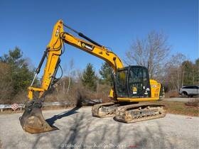 Js131lc 2018 Jcb Excavator Crawler Trackhoe Bucket Cab Aux Hyd Thumb Bidadoo