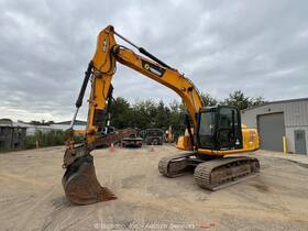 Js160nlc4f 2018 Jcb Hydraulic Excavator Aux Hyd Thumb Q/c Bucket A/c Cab Bidadoo