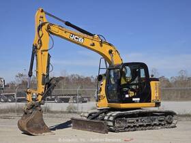 Jz141lc 2022 Jcb Hydraulic Excavator Trackhoe Ac Cab Aux Thumb Q/c Dozer Bidadoo