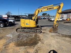 Sk140sr Kobelco 2017 Lc-5 Excavator 3 614 Hours Enclosed Rops A/c