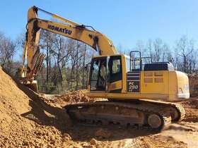 Pc290 Komatsu Lc-11 2018 Crawler Excavator 7 900 Hours Enclosed Rops