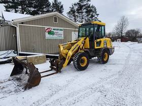 Wa65-3 Komatsu 2004 Wheel Loader 4wd Bucket And Forks 6 231 Hours