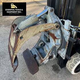 Kpr48 Long Reach Hydraulic Paper Roll Clamp With Rotator Forklift Attachment