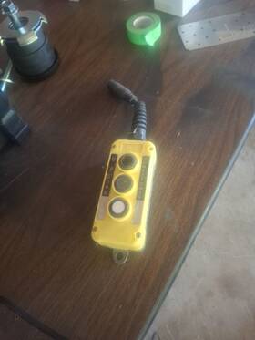 Kti Kti-remote-01 3-button Dump Trailer Control Power Up/down