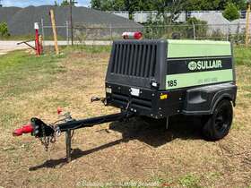 185d Ku4f 2018 Sullair Dpq 185 Cfm Towable Air Compressor Diesel Bidadoo -repair